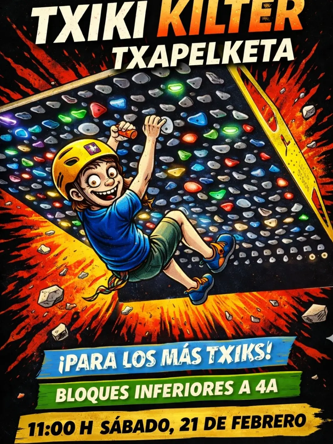 Cartel de la Txiki Kilter Txapelketa